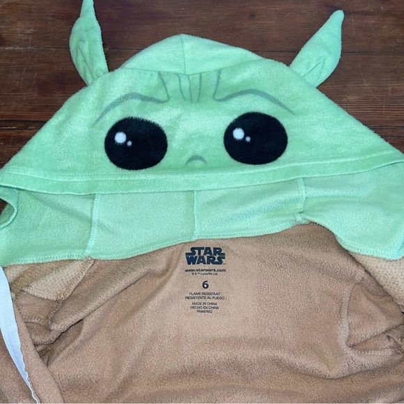 Star Wars Blue and Brown Footie Pajamas bundle - Picture 10 of 14